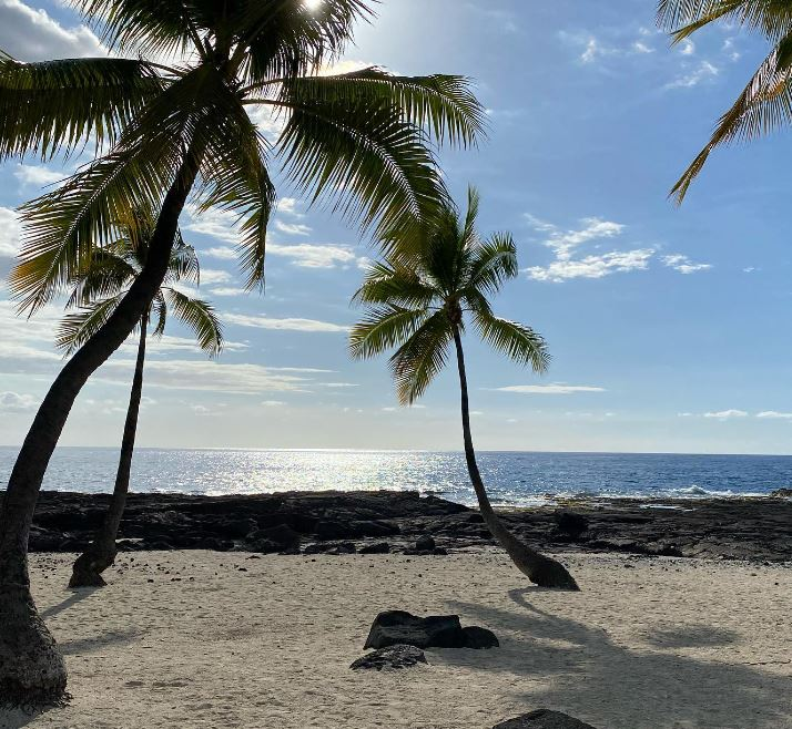famous beach