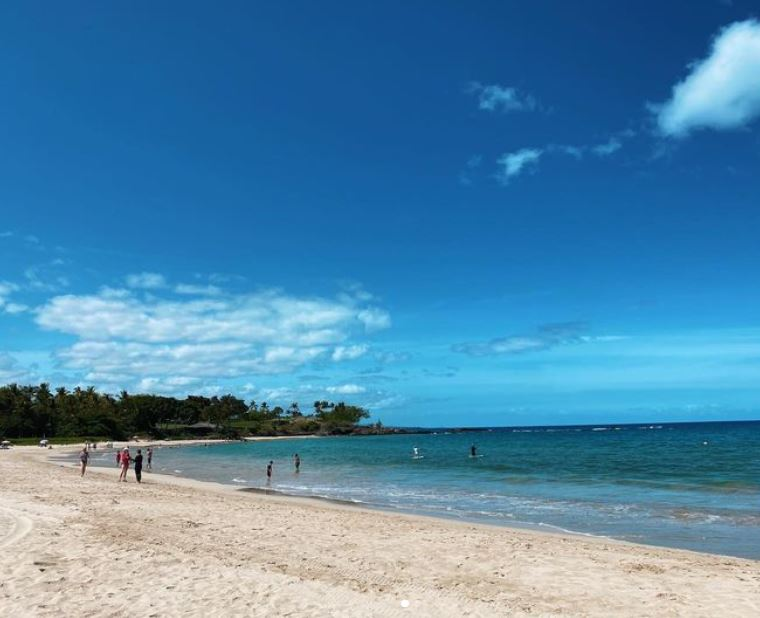 fine white sand