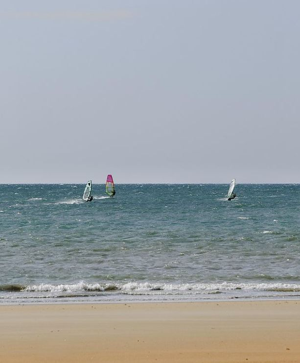 green sand beaches
